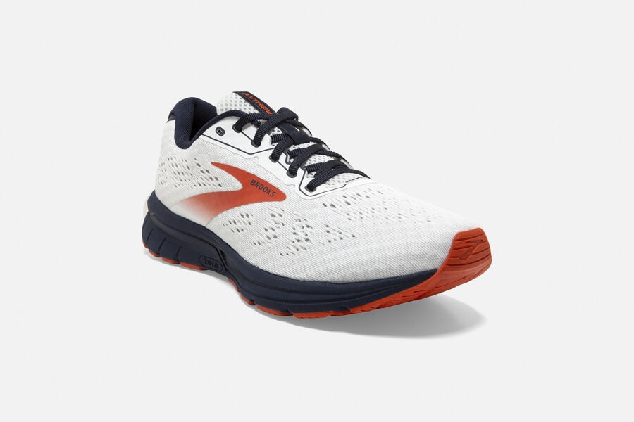 Brooks Anthem 3 Road Running Shoes - Mens - White/Red - HO1746593